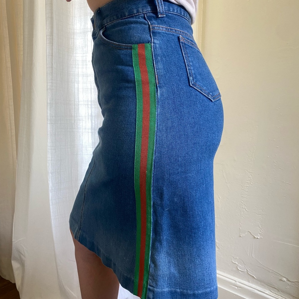 Gucci Multicolored Knee-Length Pencil Skirt